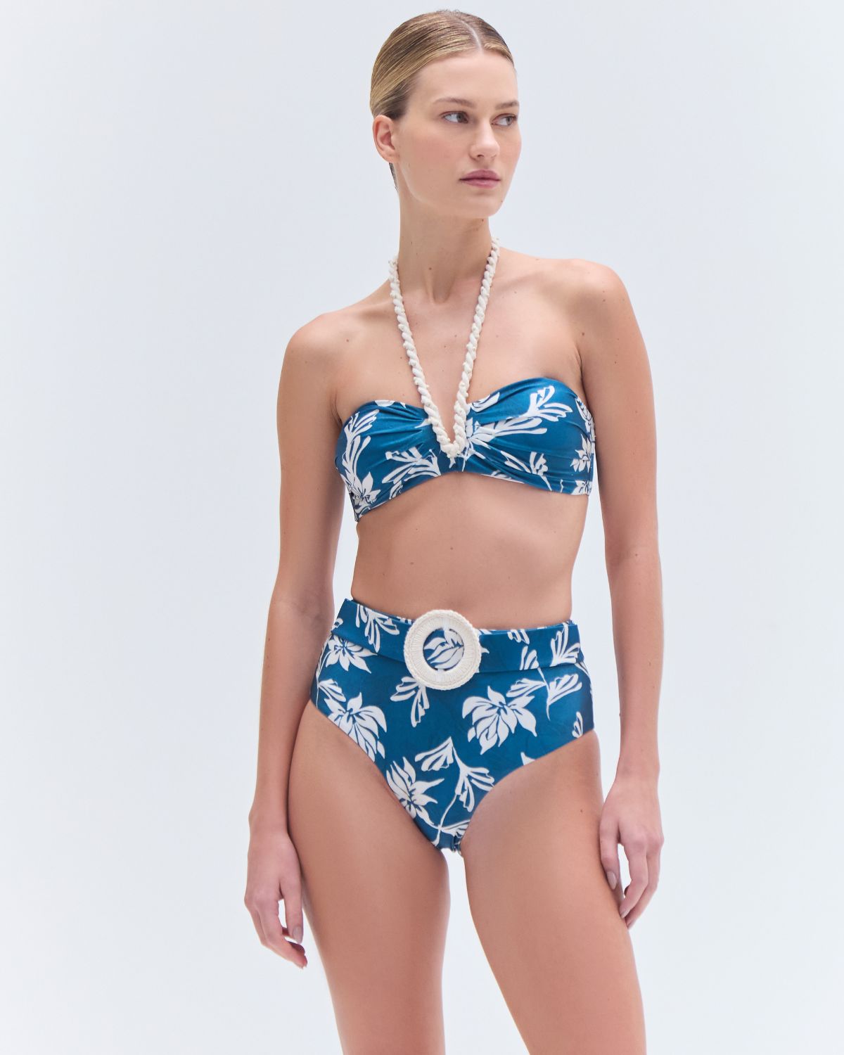 ARTICHOKE HALTERNECK BIKINI TOP