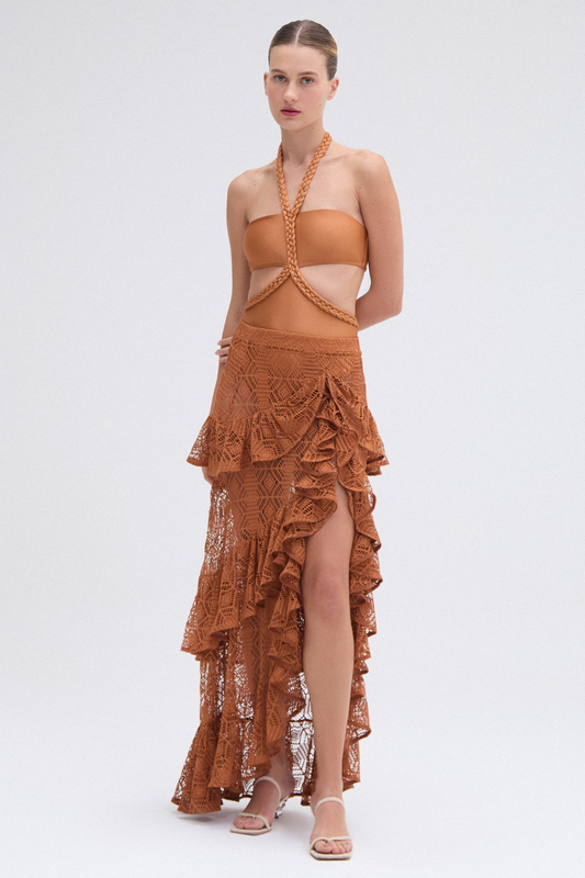 PINE LACE BEACH SKIRT