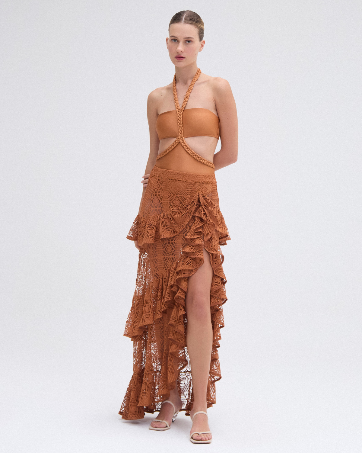 PINE LACE BEACH SKIRT