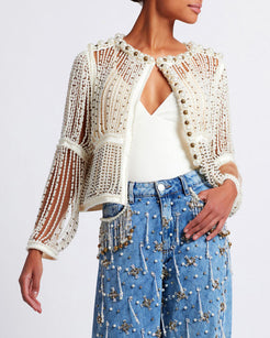 FULLY BEADED JACKET (RUNWAY)