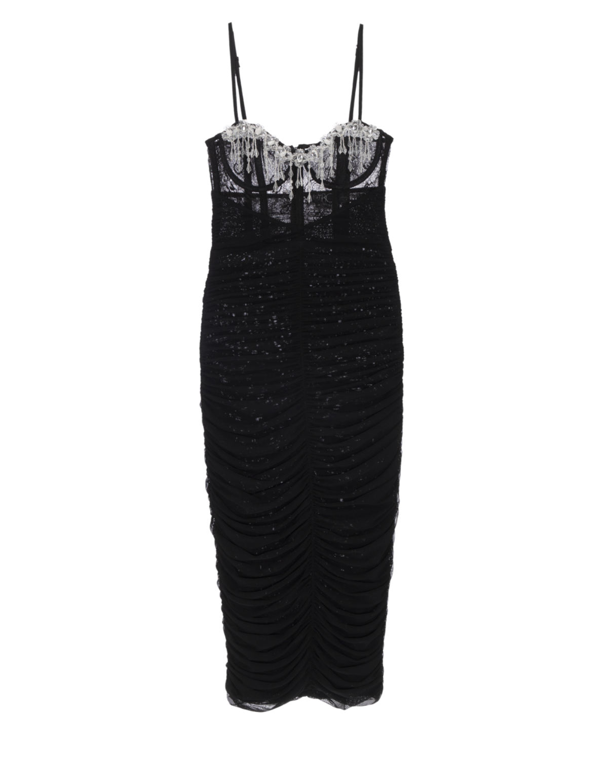 Gossamer Corset Midi Dress (RUNWAY)