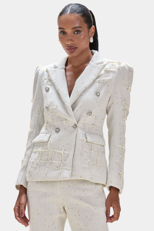 PEARL TWEED BLAZER