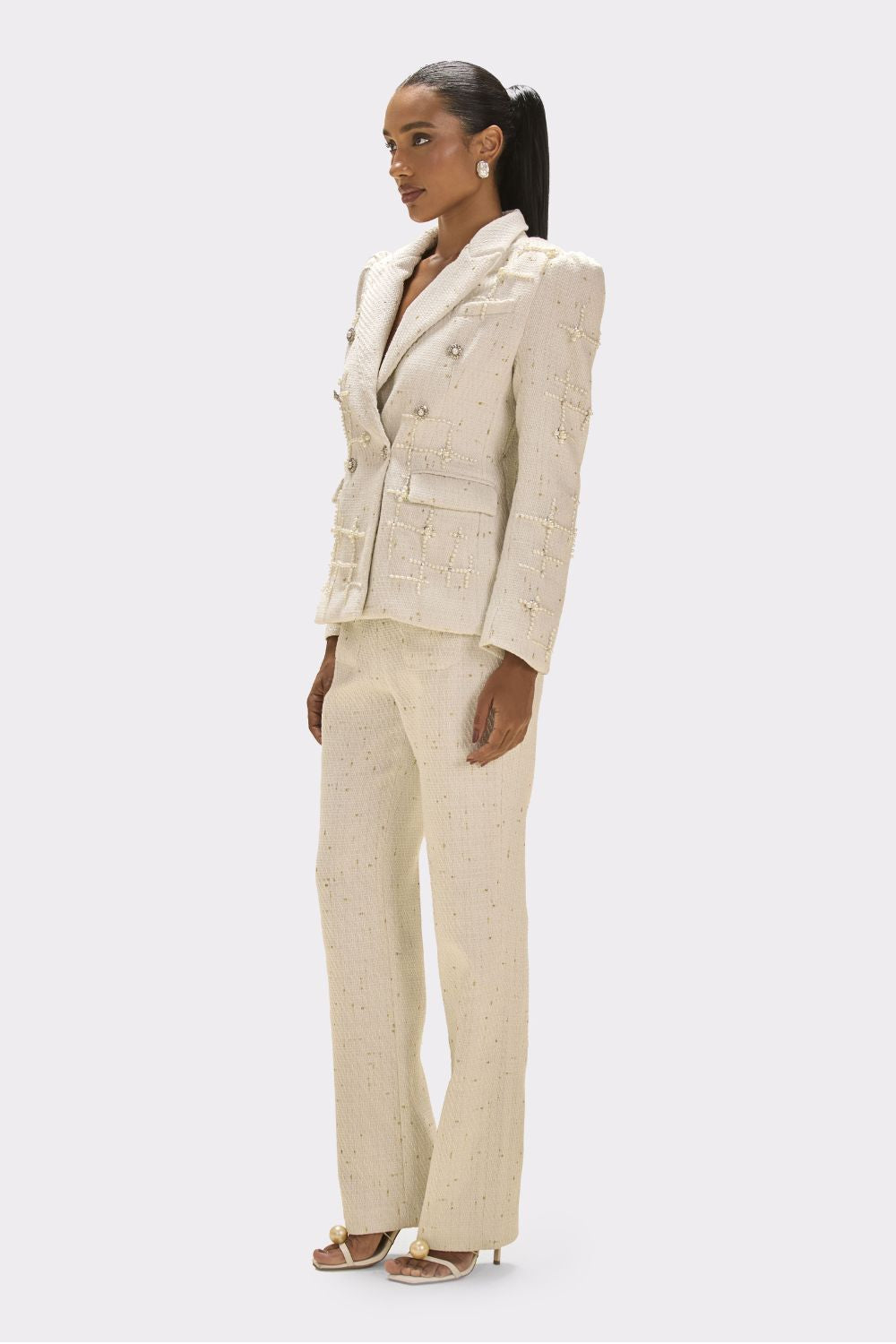 PEARL TWEED BLAZER – PatBO