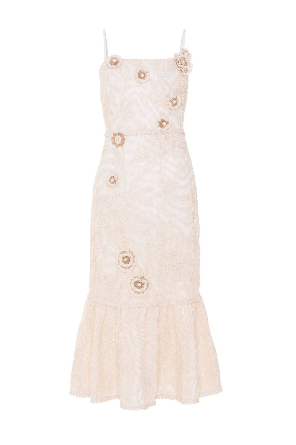 JOY LACE MIDI DRESS