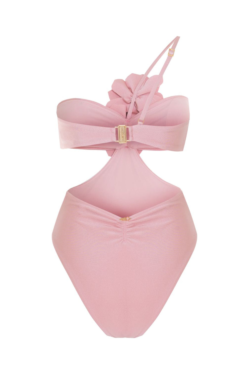 LAGOA LYCRA FLOWER APPLIQUE ONE PIECE