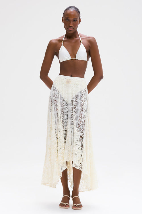 LACE BEACH SKIRT  PatBO