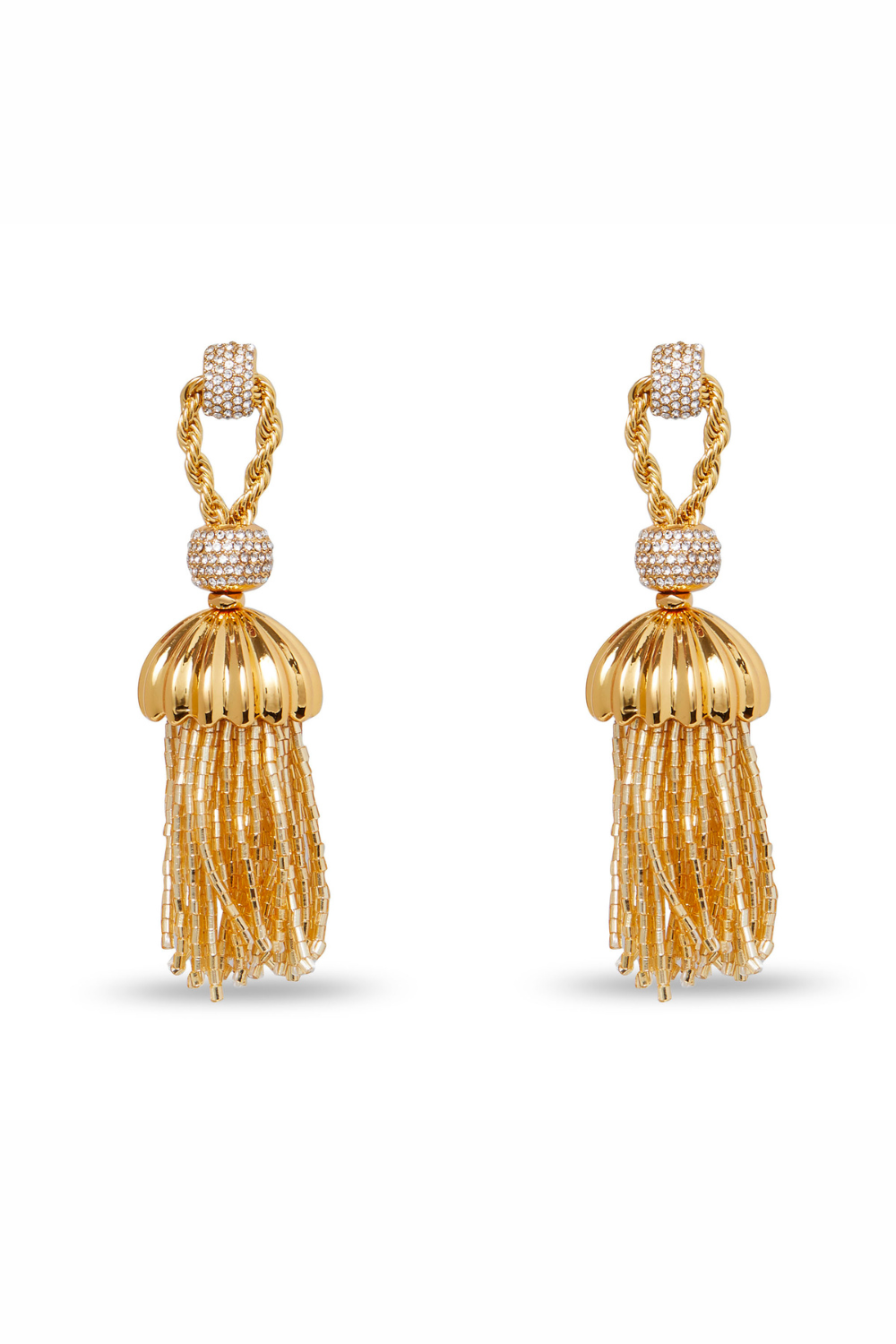 CHATEAU ROPE TASSEL EARRINGS