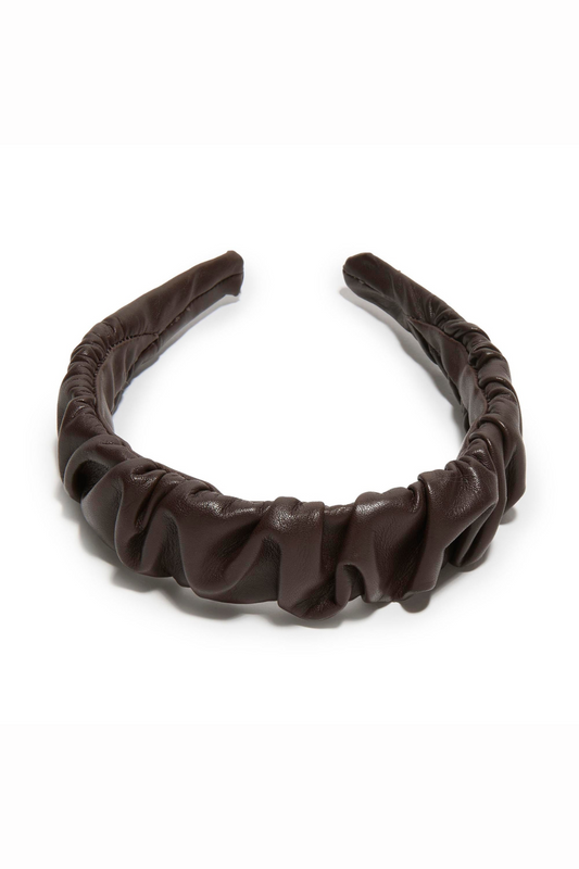 KELLY GENUINE LEATHER HEADBAND