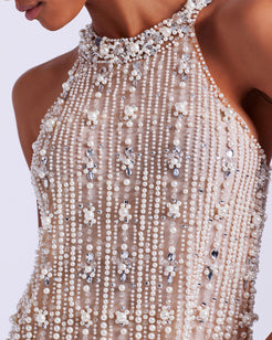 Pearl-Beaded Tunic