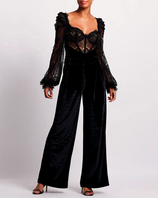 Luxe Velvet Trouser