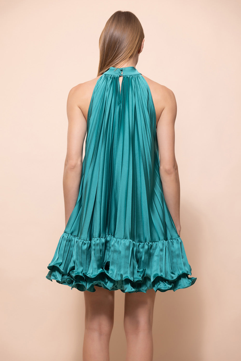 LIZA SATIN MINI DRESS