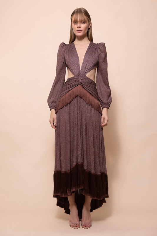 ALICIA TULLE MAXI DRESS