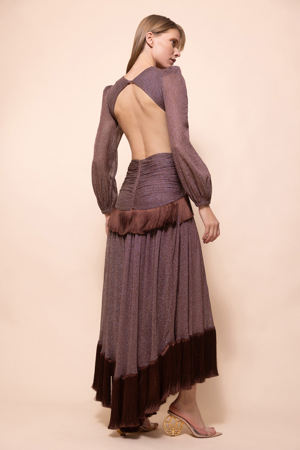 ALICIA TULLE MAXI DRESS