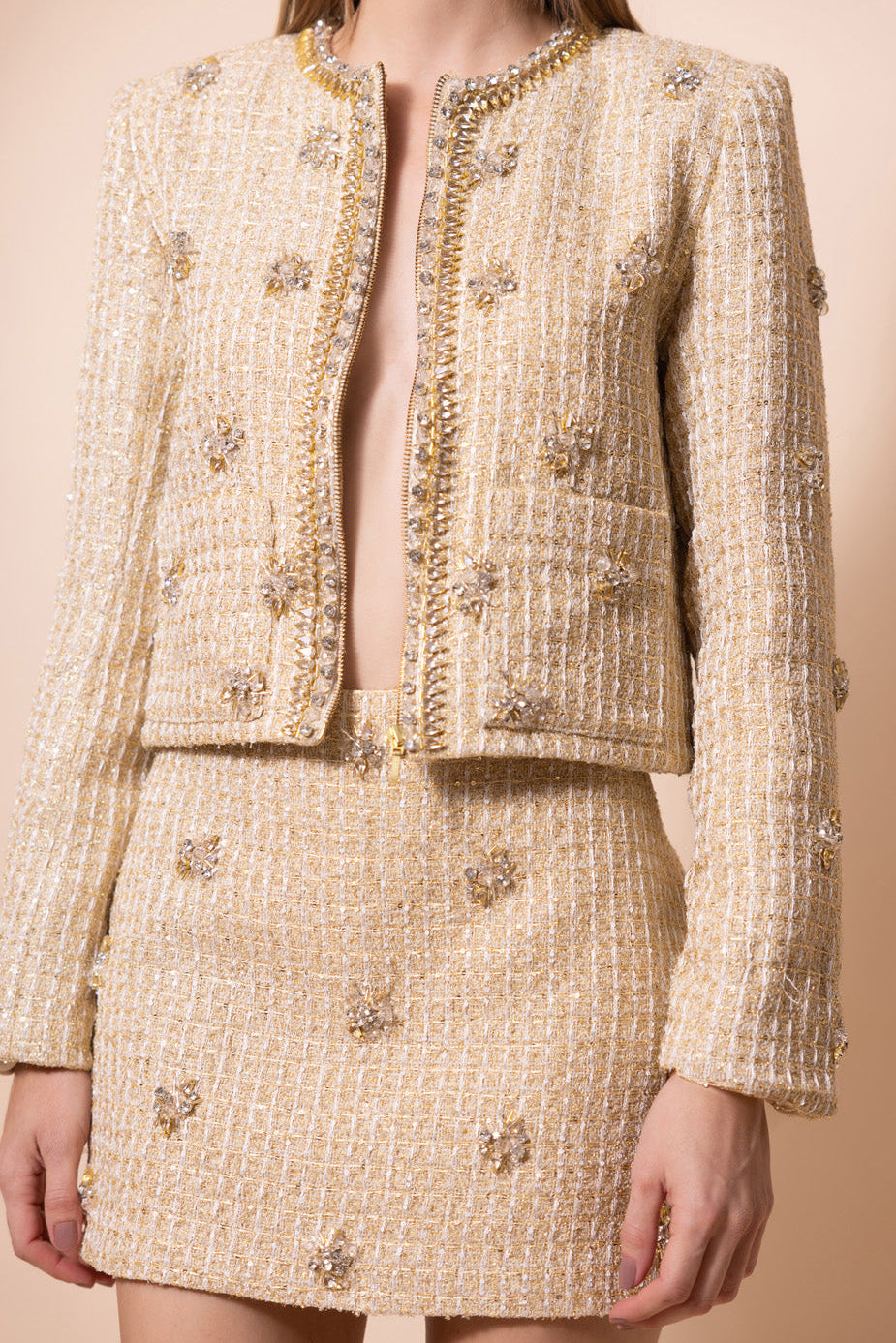 BETINA TWEED MINI SKIRT
