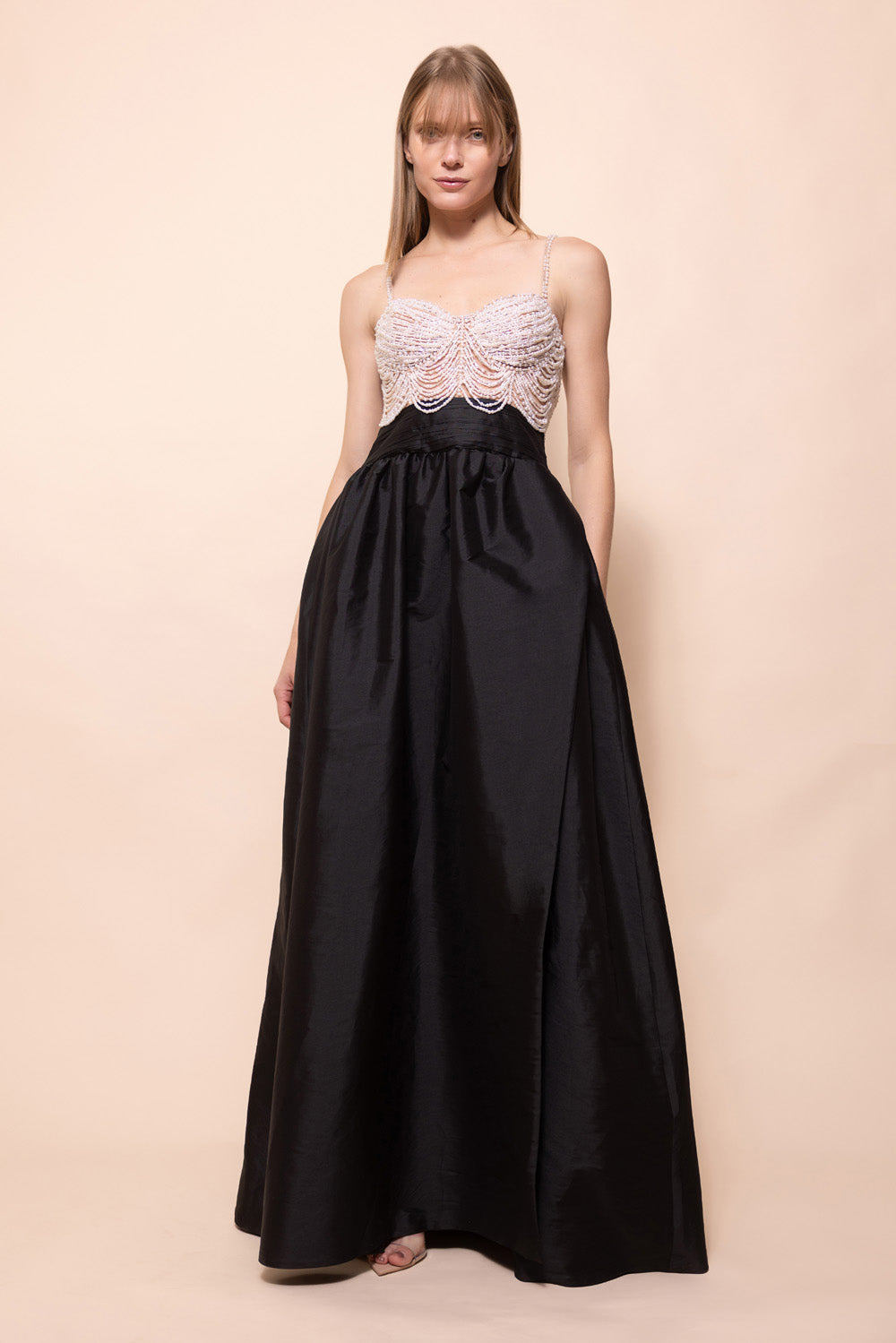 DORA TAFFETA MAXI DRESS