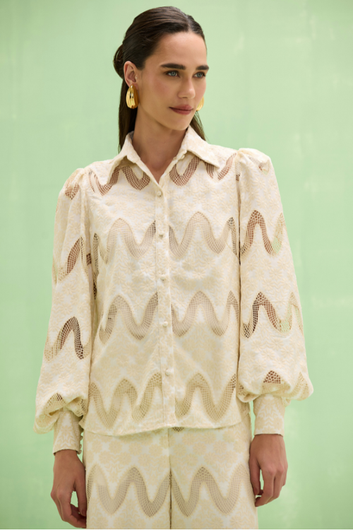 FLORA LACE SHIRT