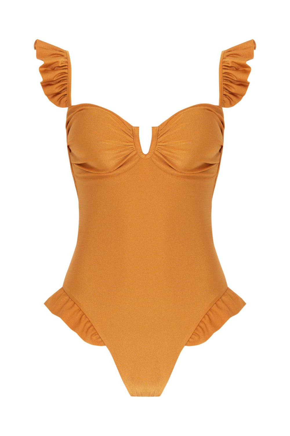 LAGOA LYCRA FLUTTER ONE PIECE