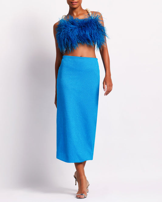 Fitted Midi Skirt (EXCLUSIVE)