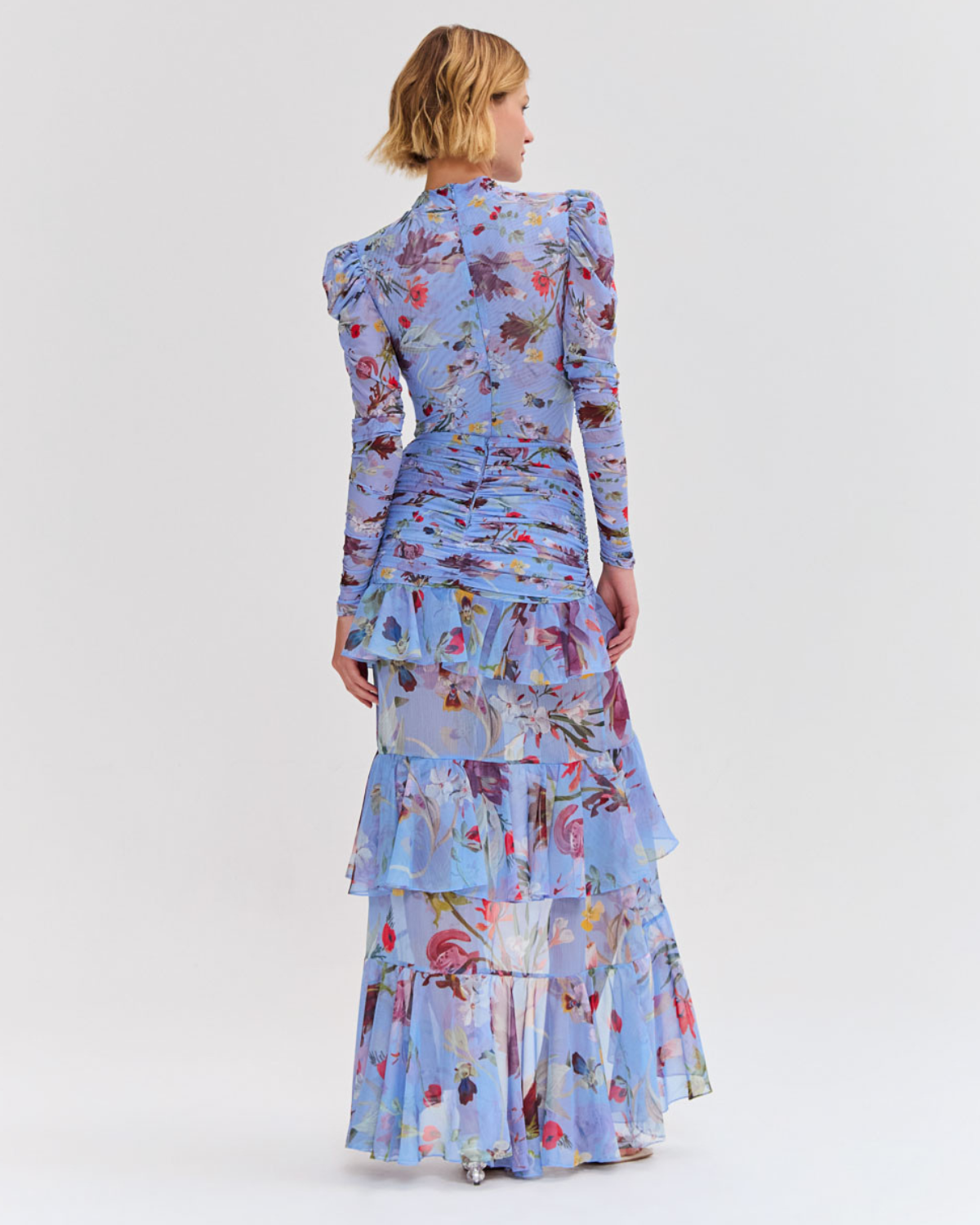 LILY FLOWER MAXI SKIRT