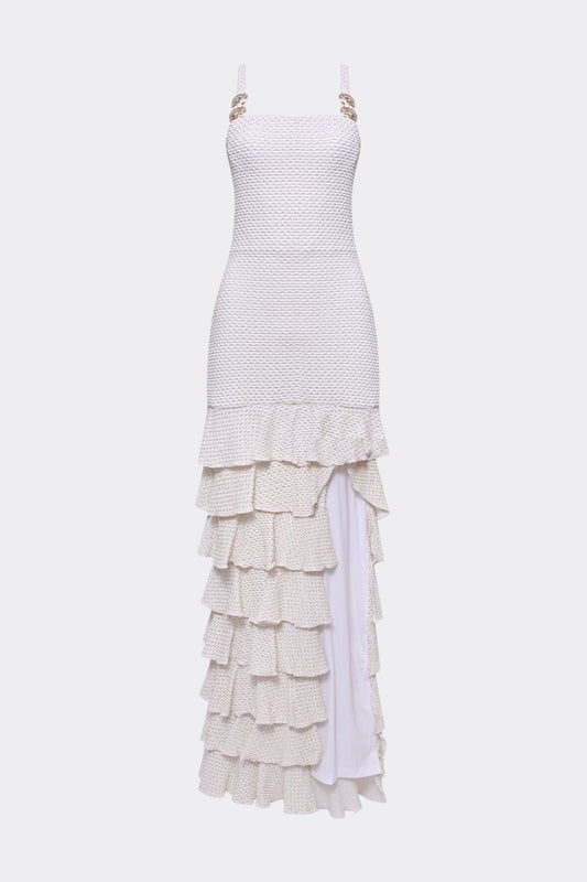 GAVEA MESH LONG DRESS