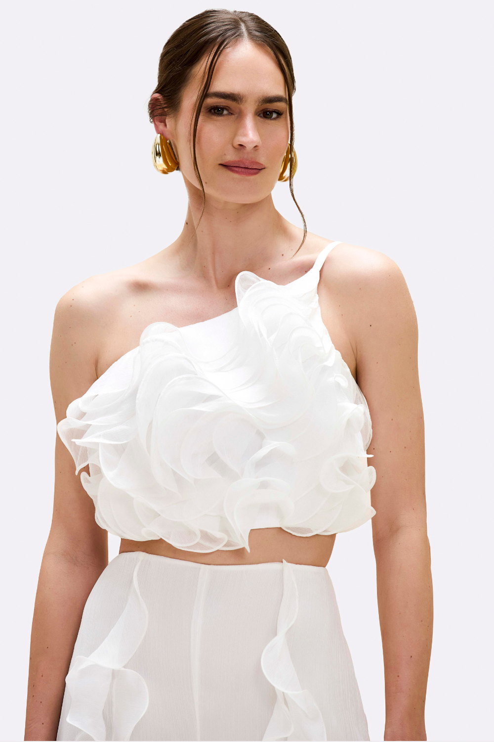 CHIFFON WONDERLAND FLUTTER TOP