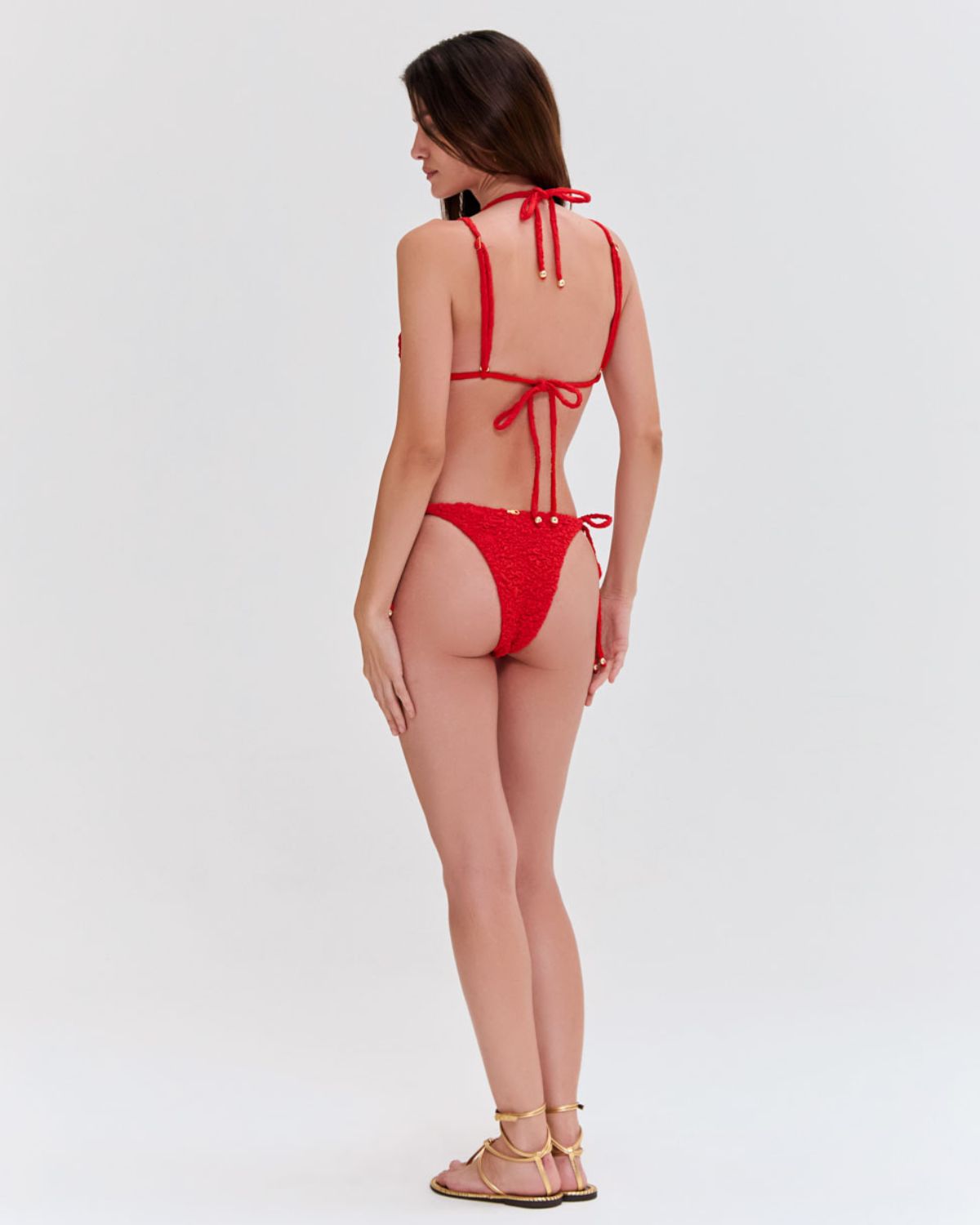 PAPILLON JACQUARD BIKINI TOP