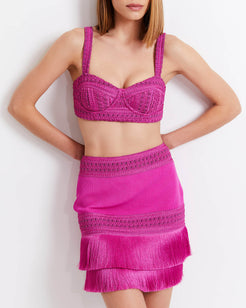 Woven Cropped Top X Harrods