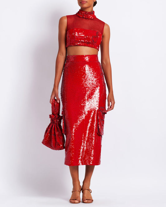 Sequin Wristlet