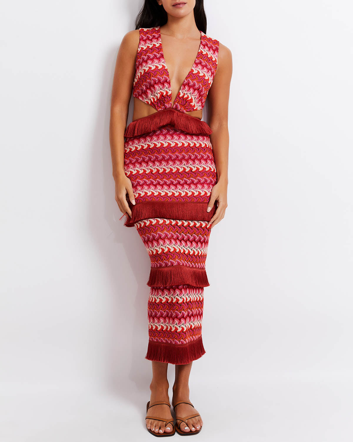Crochet Cutout Maxi Dress X Harrods (FINAL SALE)