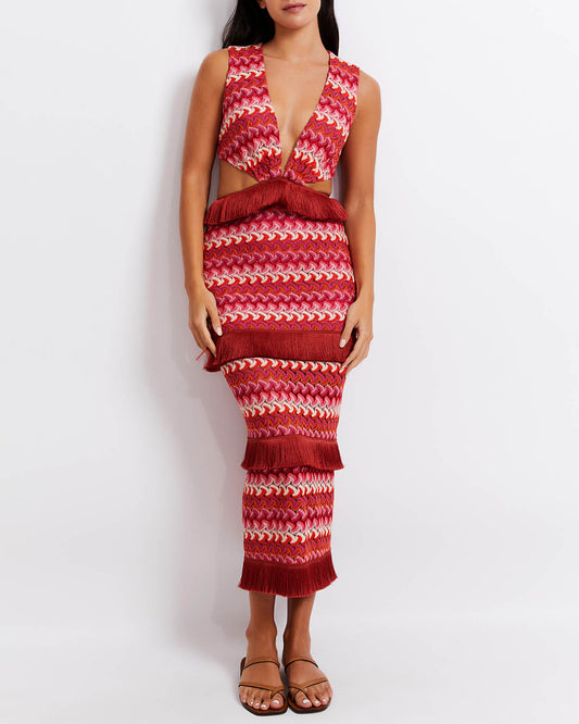 Crochet Cutout Maxi Dress X Harrods (Exclusive)
