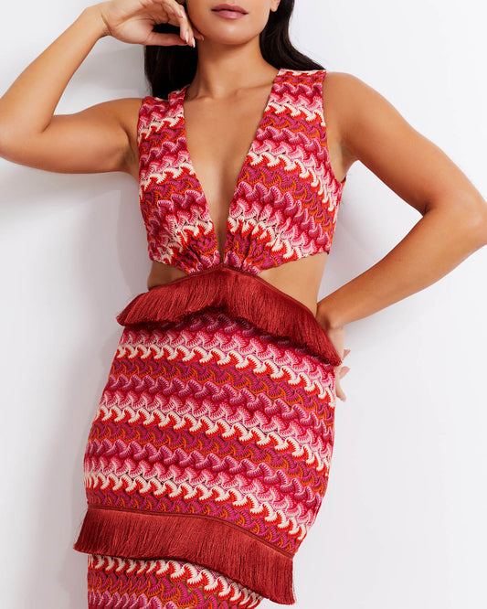 Crochet Cutout Maxi Dress X Harrods (Exclusive)