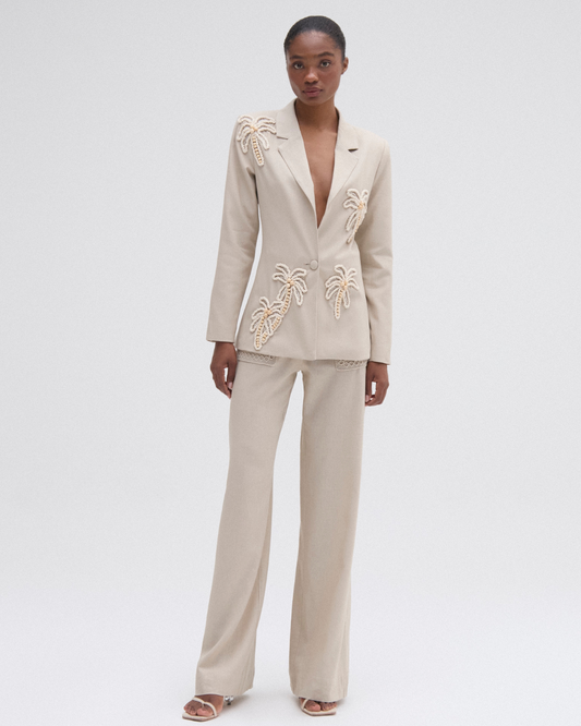 CANDY LINEN BLAZER
