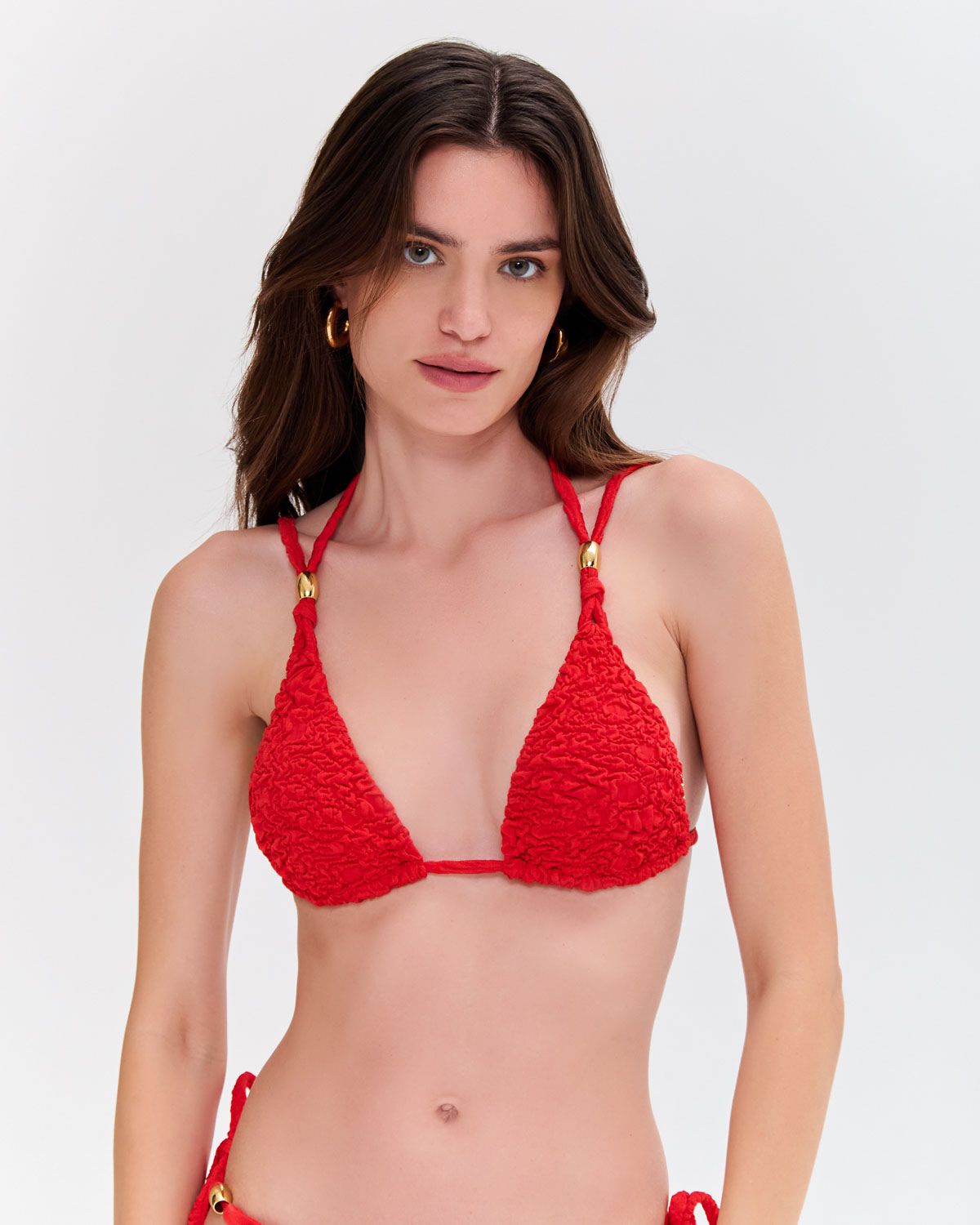 PAPILLON JACQUARD BIKINI TOP
