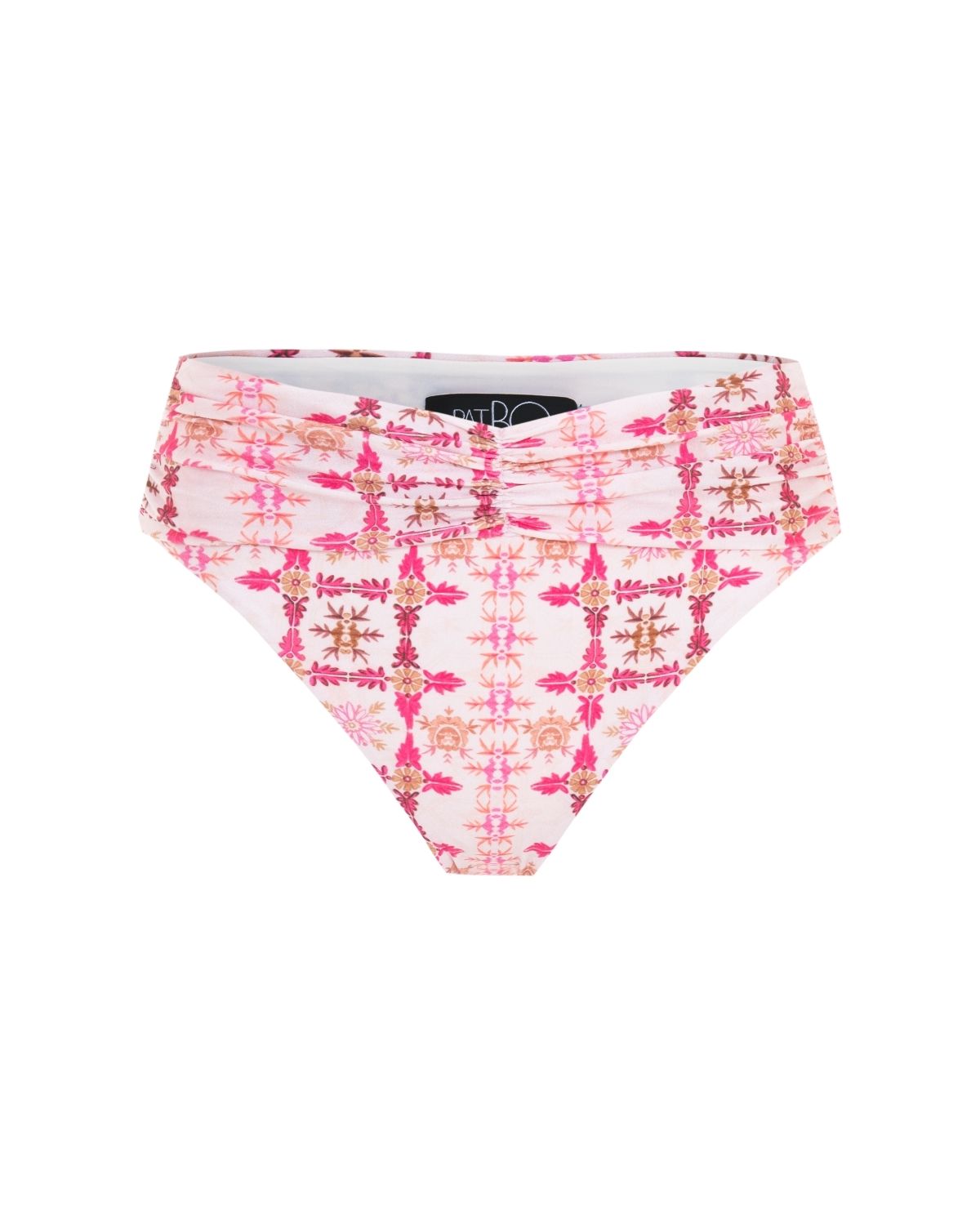 SINTRA FLOWER HIGH WAIST BIKINI BOTTOM