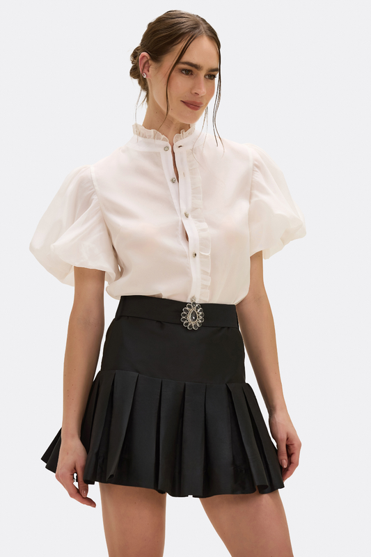 TAFFETA BLOOM SHIRT