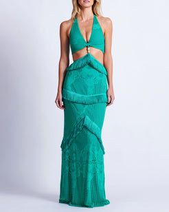 Halterneck Maxi Dress