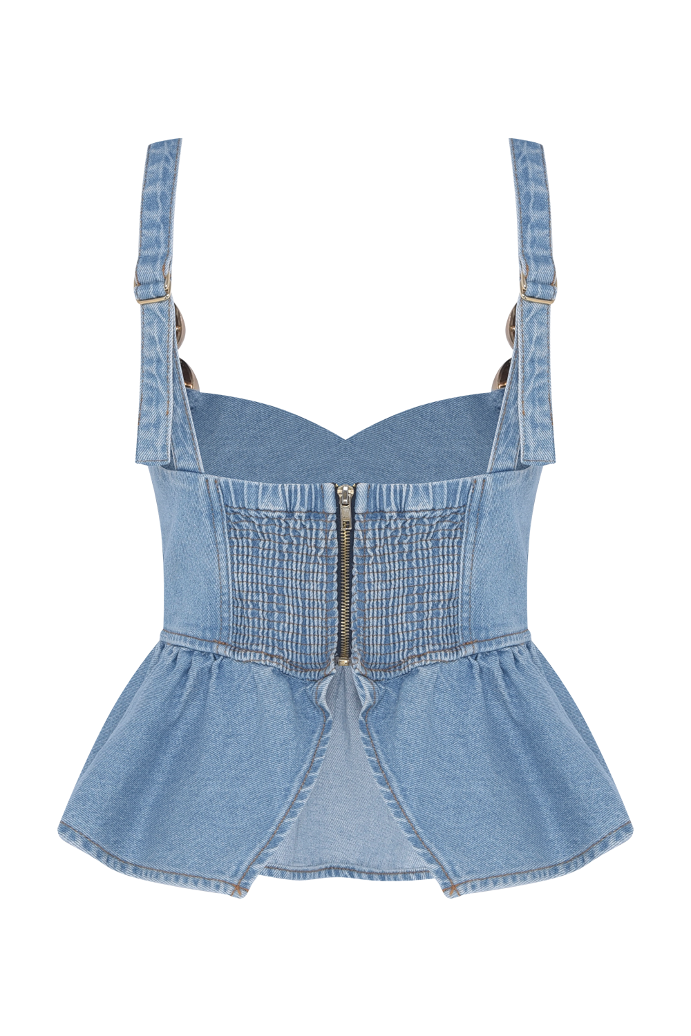 MARINA DENIM TOP