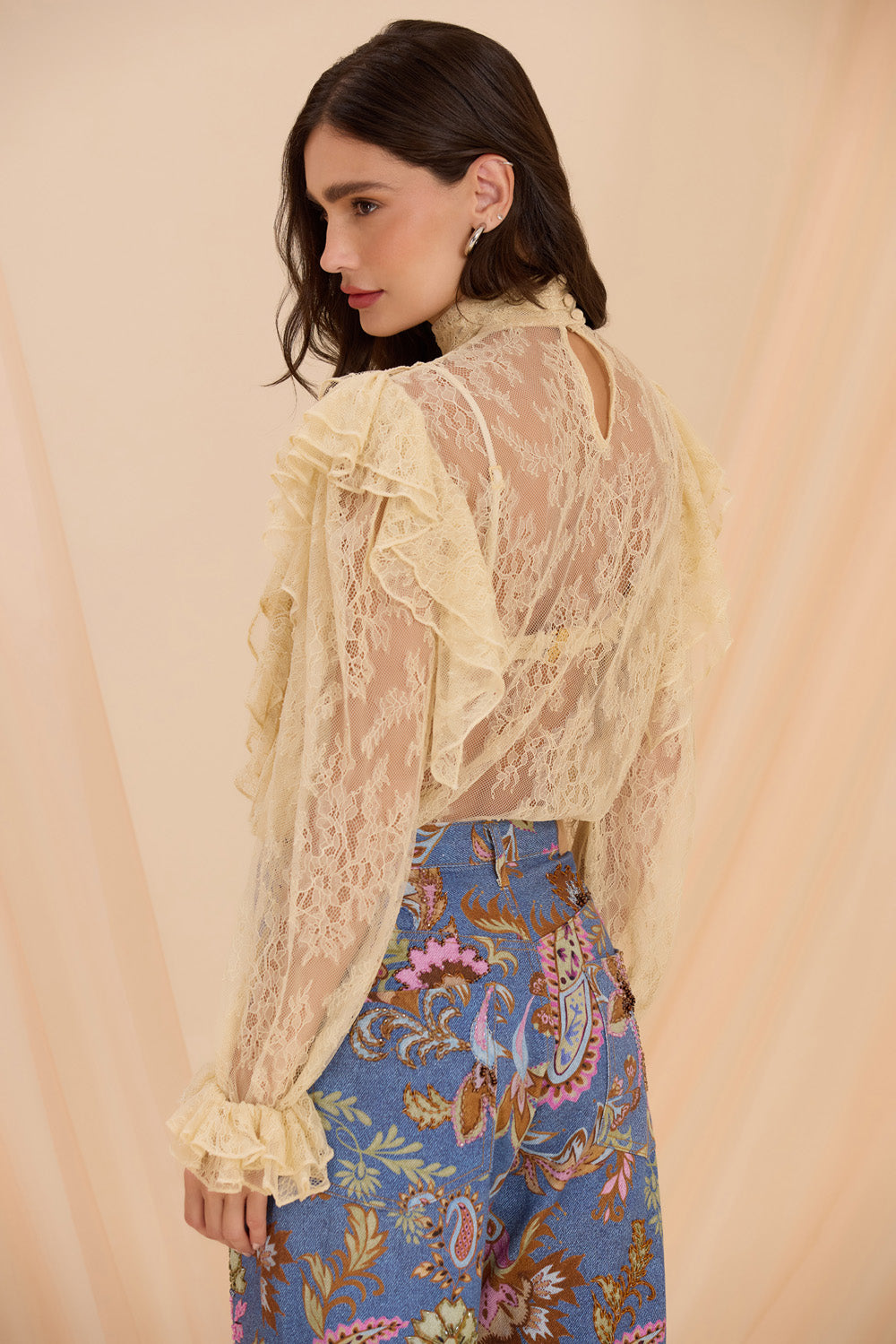 LENY LACE TOP