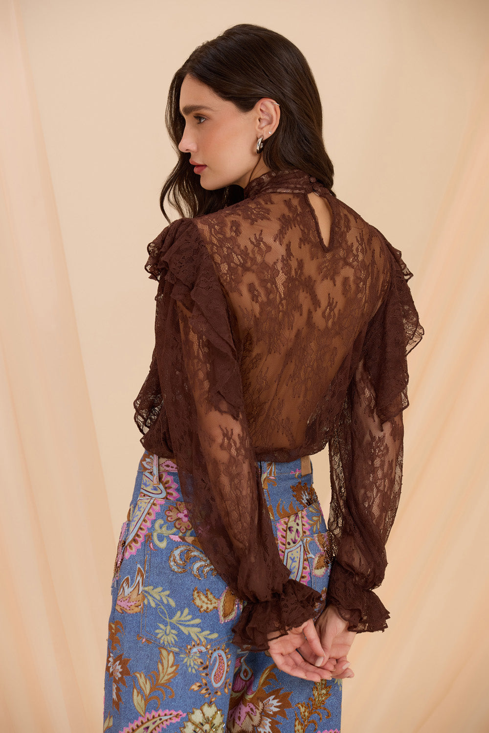 LENY LACE TOP