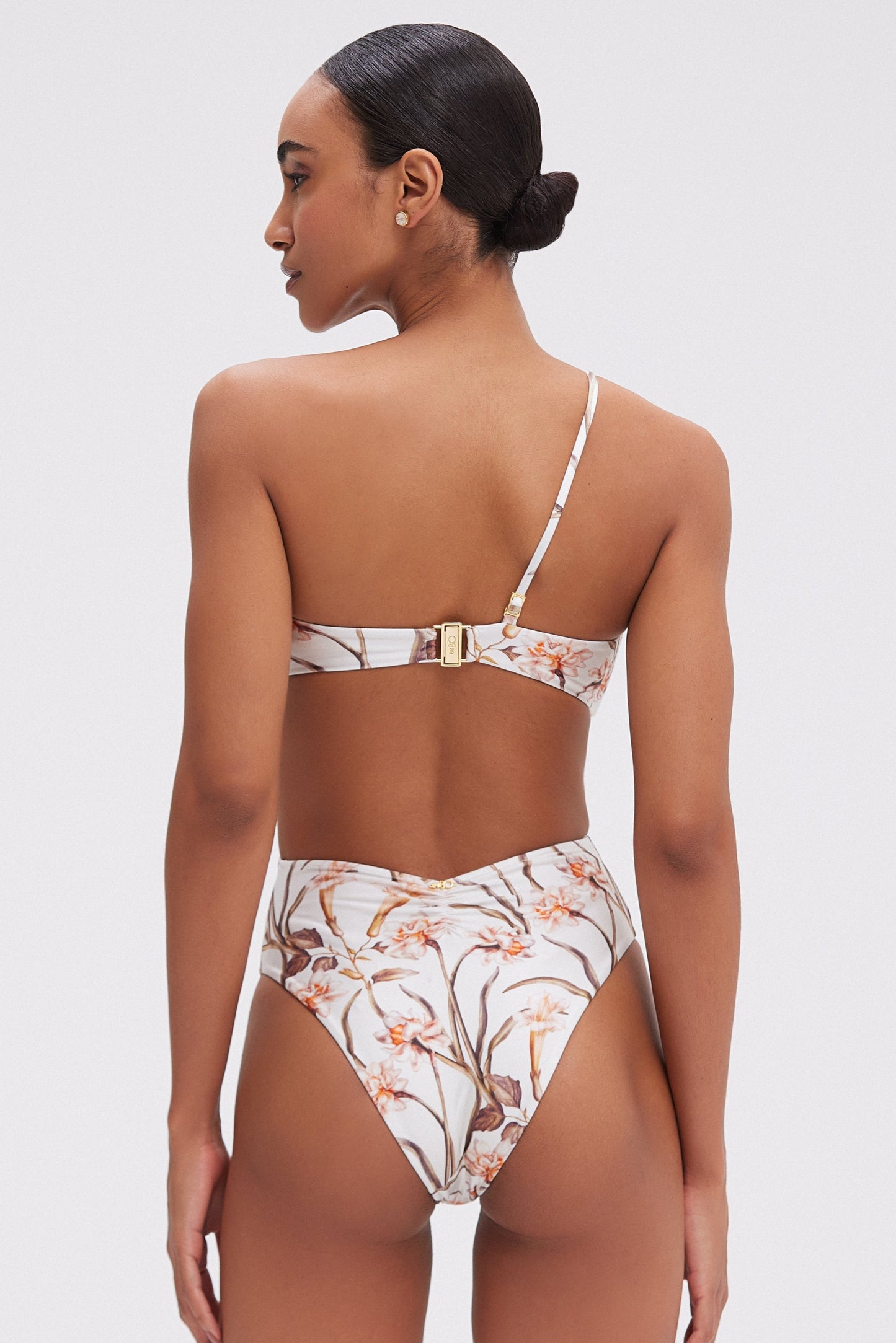 BOTANIC RETRO FLOWER APPLIQUE ONE PIECE