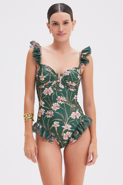 BOTANIC RETRO FLUTTER ONE PIECE