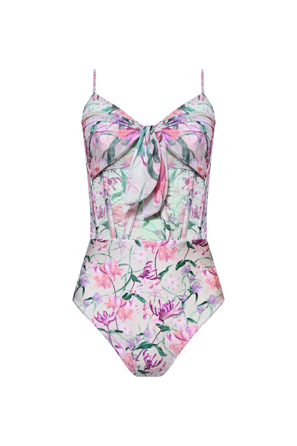 HONEY FLOWER TULLE BODYSUIT