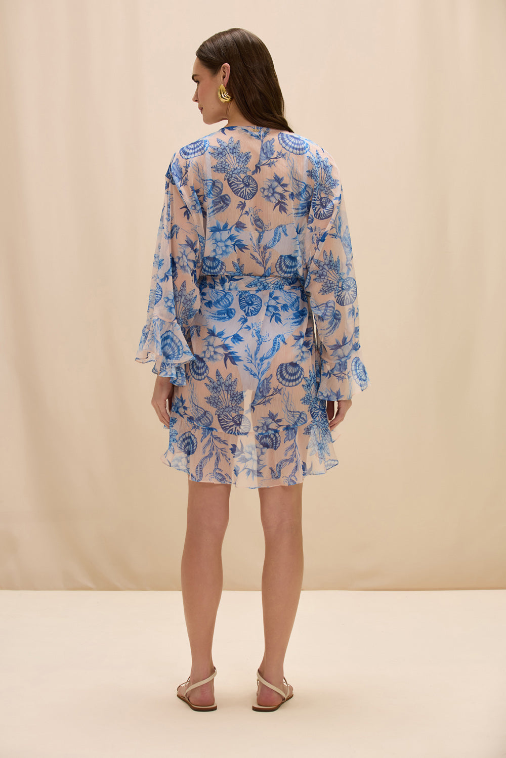 EDEN ROCK SEASHELL SHORT ROBE