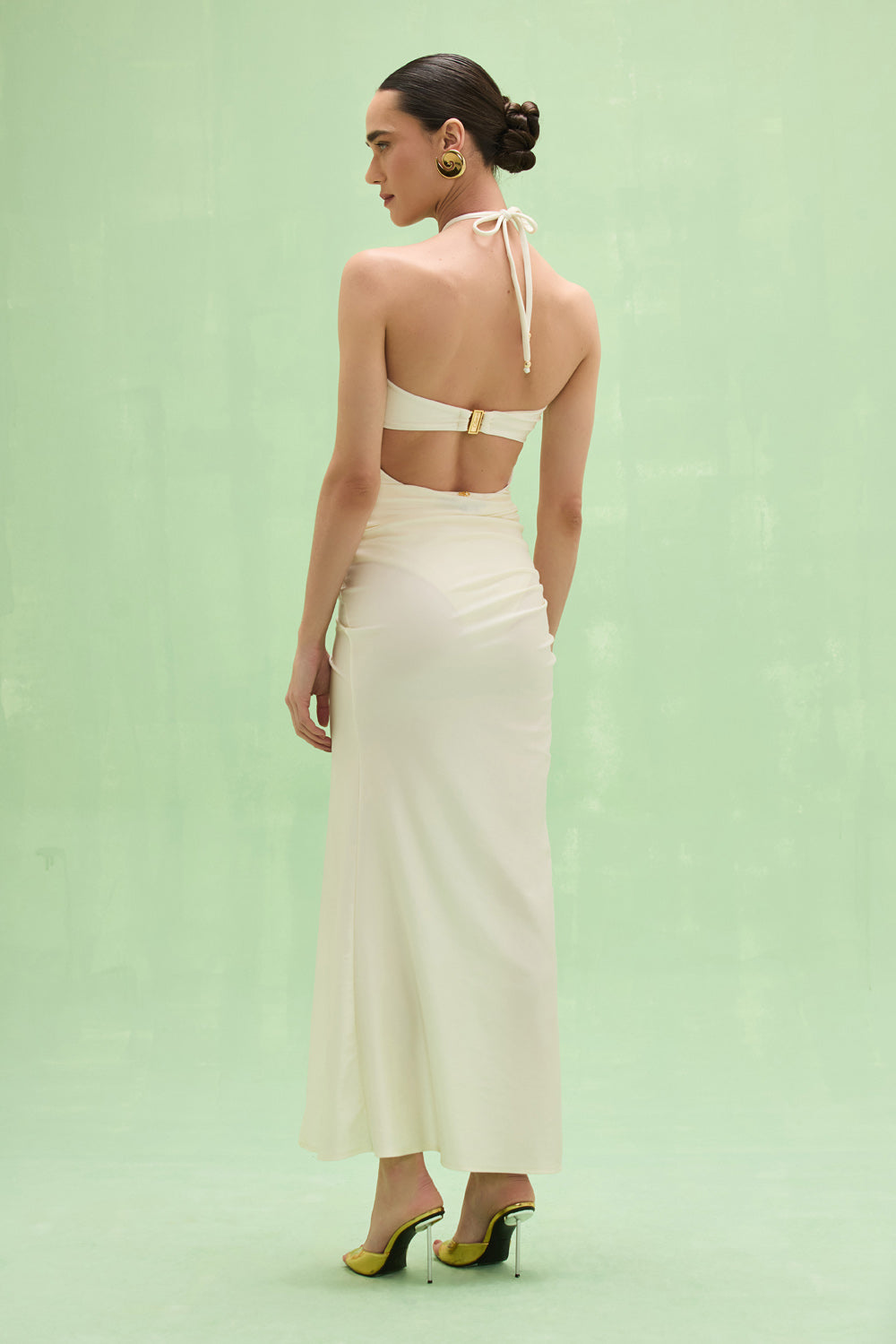 MARTINA LYCRA MAXI SKIRT
