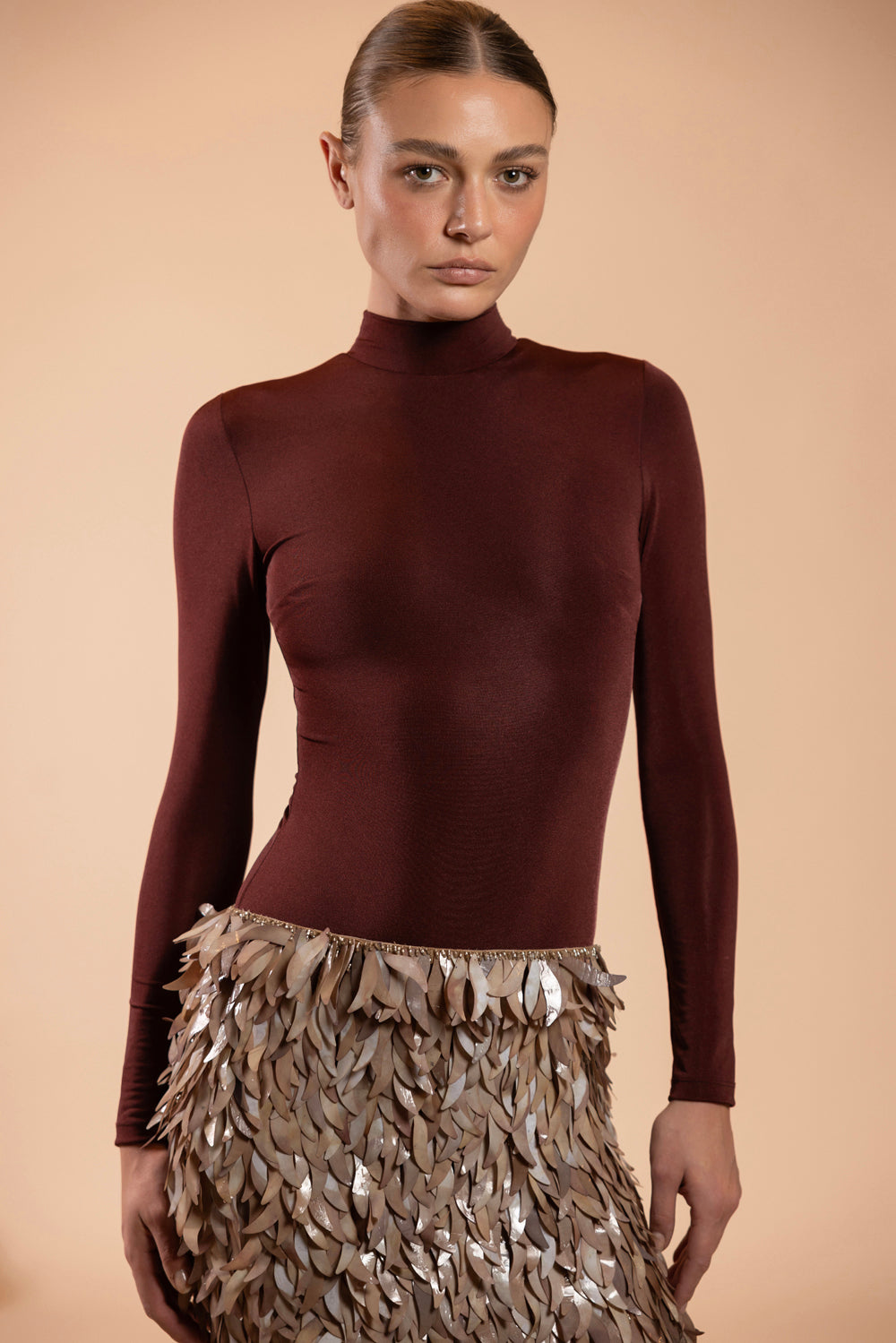 TAFFETA TARSILA BODYSUIT (RUNWAY)