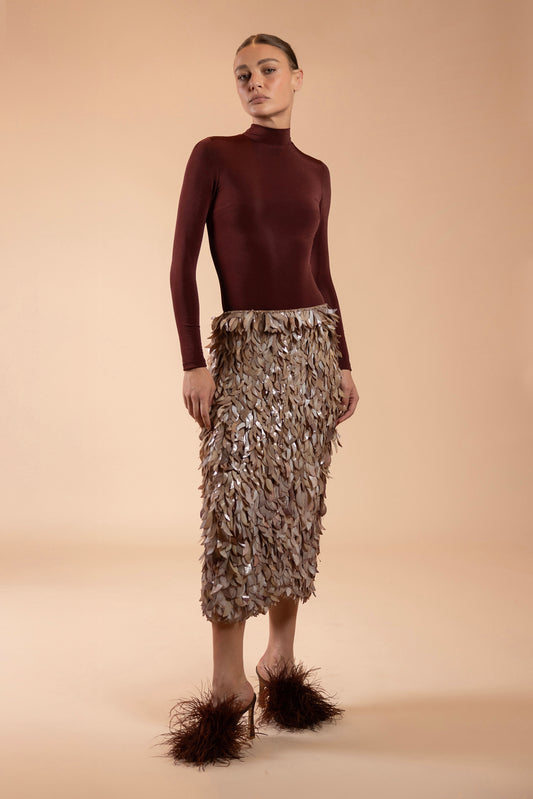 TAFFETA TARSILA BODYSUIT (RUNWAY)