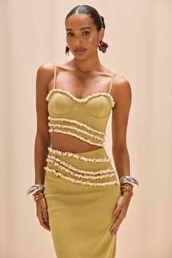 JADE KNIT EMBROIDERED TOP