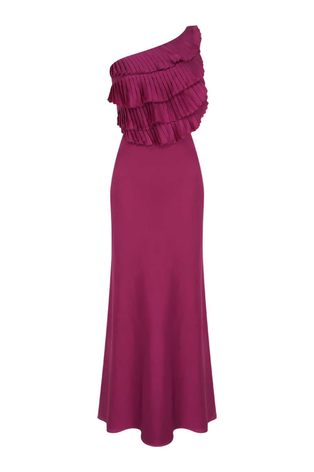 DREAM SATIN FLUTTER GOWN