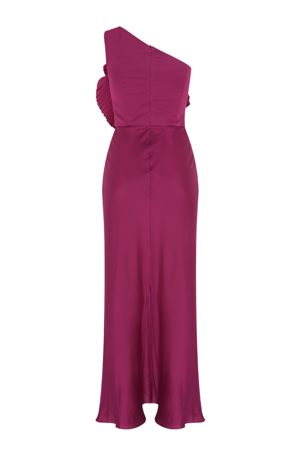 DREAM SATIN FLUTTER GOWN