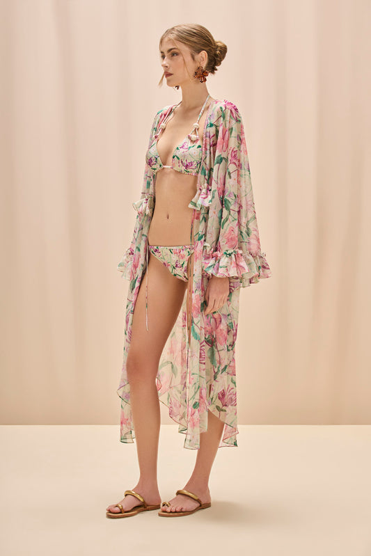 HONEY FLOWER LONG ROBE